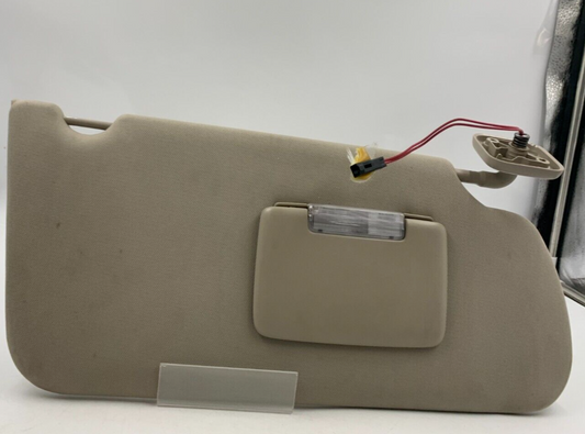 2009-2012 Ford Flex Passenger Sun Visor Sunvisor Gray Illuminated OEM B04B27005