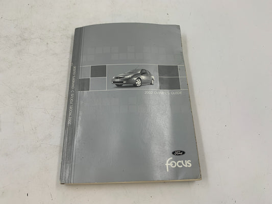 2002 Ford Focus Owners Manual OEM E02B59004
