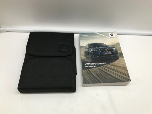 2020 BMW X3 Owners Manual Set with Case OEM C04B62008