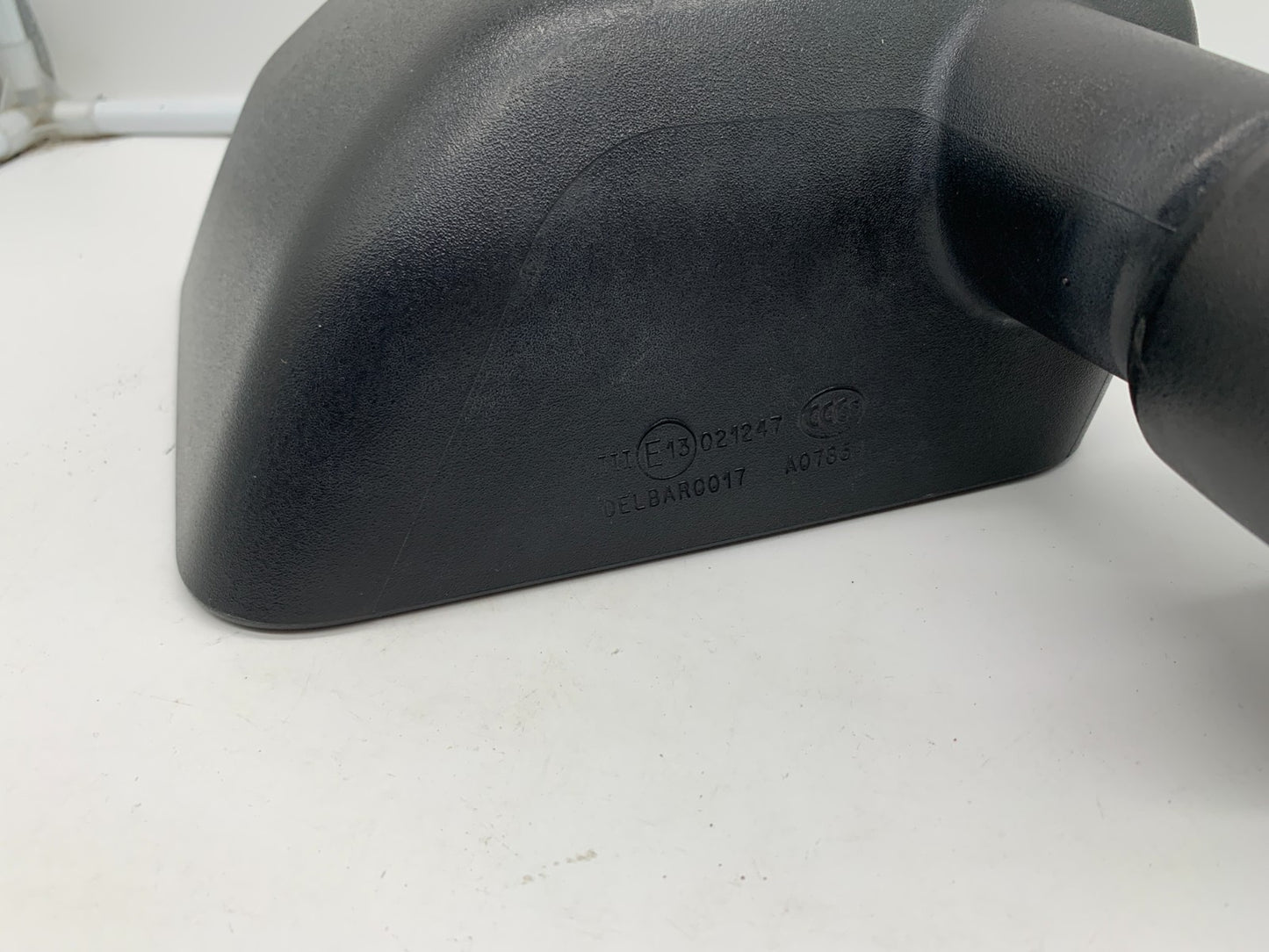 2015-2017 Jeep Wrangler Passenger Side View Manual Door Mirror Black D01B53100