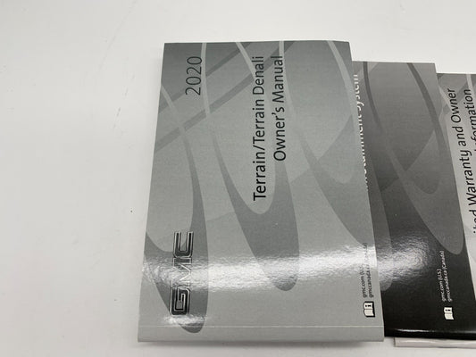 2020 GMC Terrain Denali Owners Manual Set OEM D01B62012