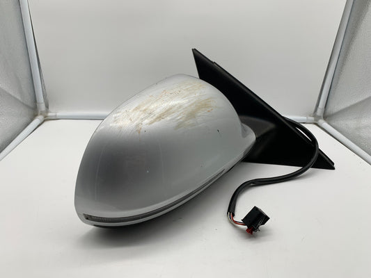 2009 Audi A4 Passenger Side View Power Door Mirror Gray OEM B04B21003