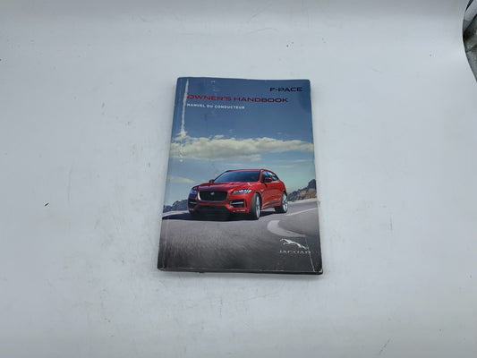 2017 Jaguar F-Pace FPace Owners Manual OEM D02B20014