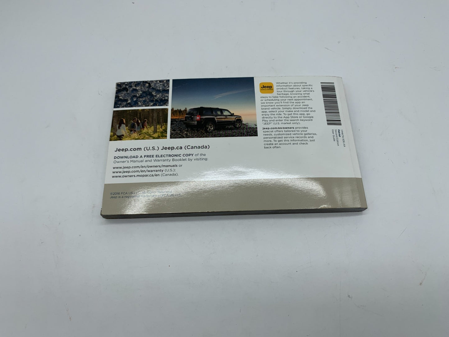 2017 Jeep Patriot Owners Manual OEM