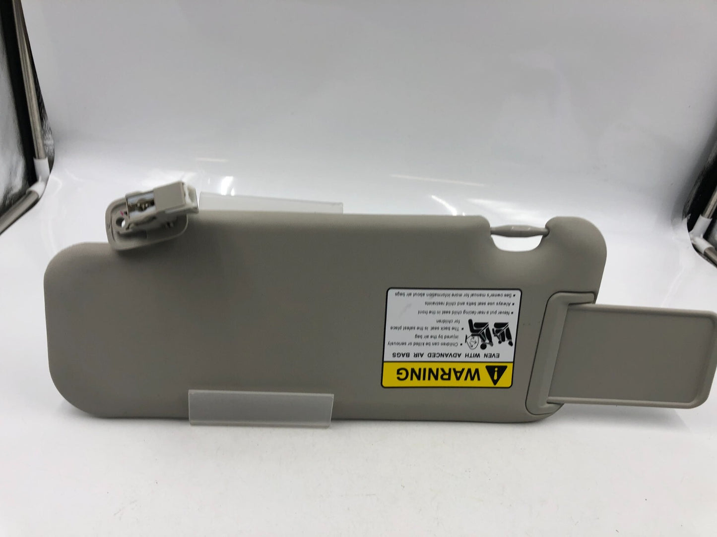 2014-2016 Mazda 3 Passenger Sun Visor Sunvisor Gray Illumination OEM D03B29034