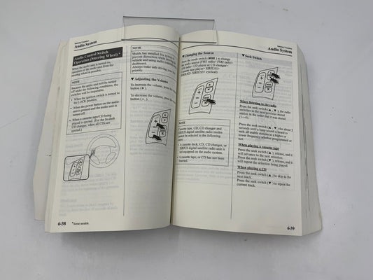 2006 Mazda 3 Owners Manual English + Spanish OEM E04B31023