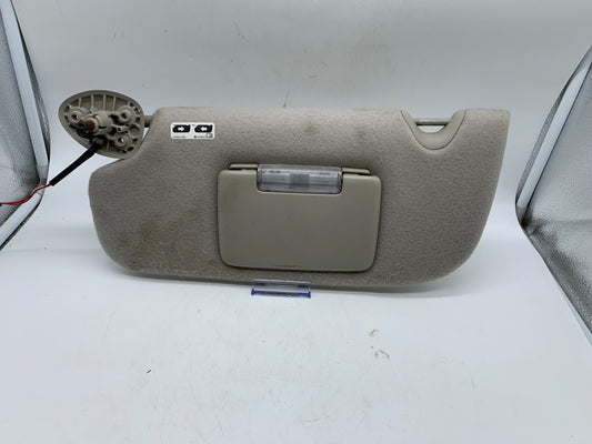 2005-2006 Chevrolet Trailblazer Driver Sun Visor Gray Illuminated OEM A04B41001