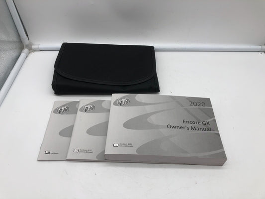 2020 Buick Encore GX Owners Manual Set with Case OEM A03B23040
