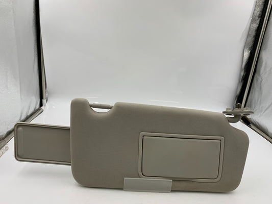 2010-2014 Subaru Legacy Passenger Sun Visor Gray Illuminated OEM D01B46082