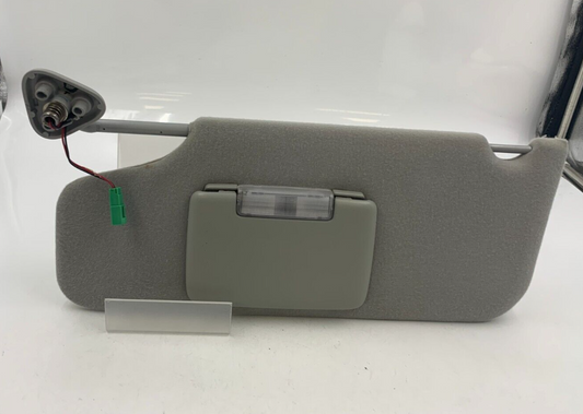 2005-2007 Ford Freestyle Driver Visor Sun Visor Gray Illuminated OEM C02B49011