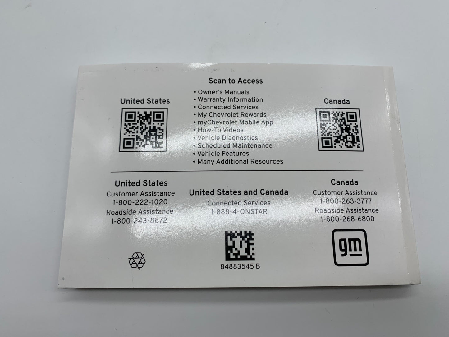 2023 Chevrolet Trailblazer Owners Manual Set OEM B03B23028