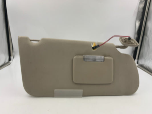 2009-2012 Ford Flex Passenger Sun Visor Sunvisor Gray Illuminated OEM E02B38081