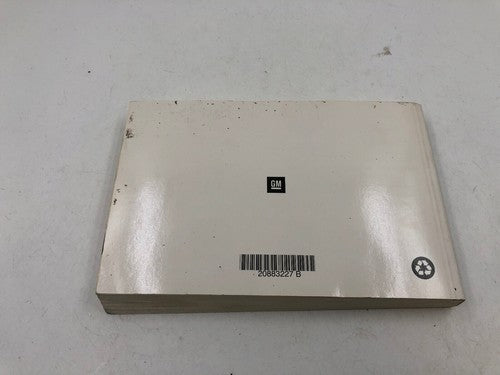 2011 Chevrolet Cruze Owners Manual OEM R01B21002