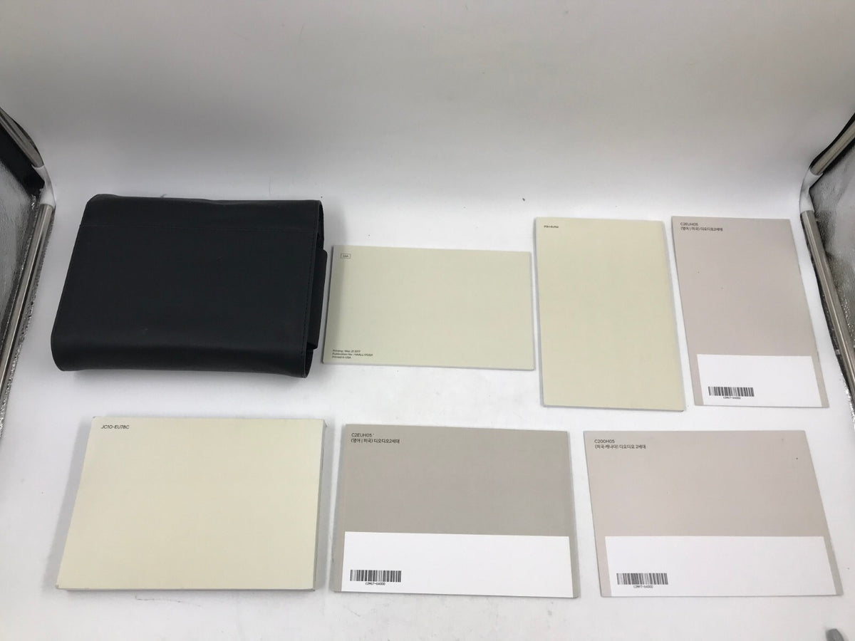 2018 Hyundai Sonata Owners Manual Set with Case OEM B01B13031
