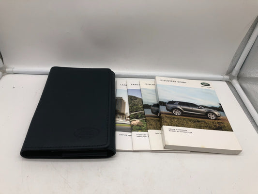 2017 Land Rover Discovery Sport Owners Manual Set with Case OEM A02B21003