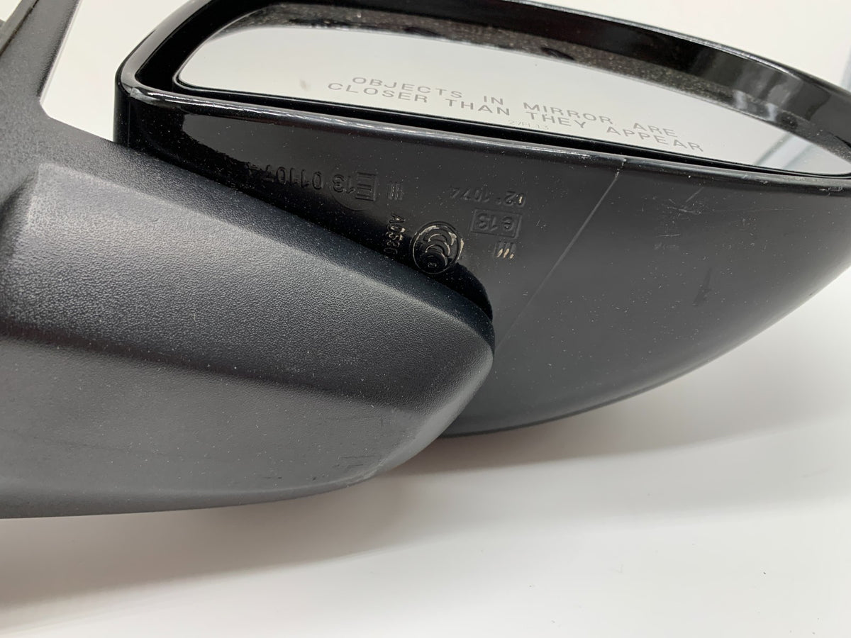 2007-2012 Jeep Compass Passenger Side View Power Door Mirror Black OEM A02B09009