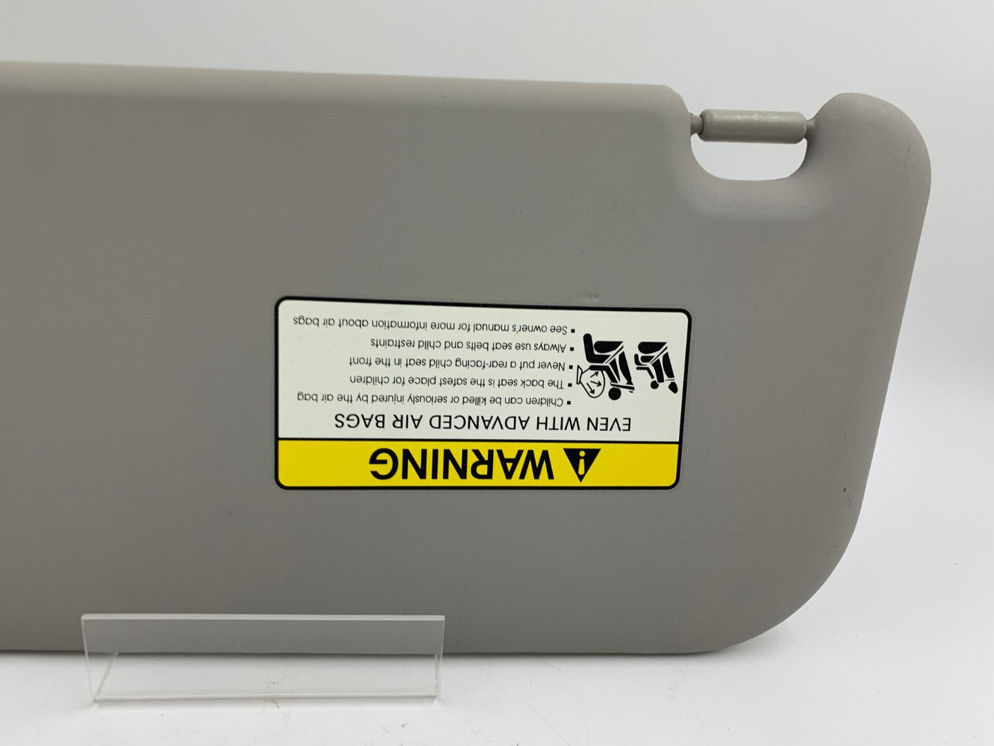 2010-2013 Kia Soul Passenger Sun Visor Sunvisor Gray OEM E03B61006