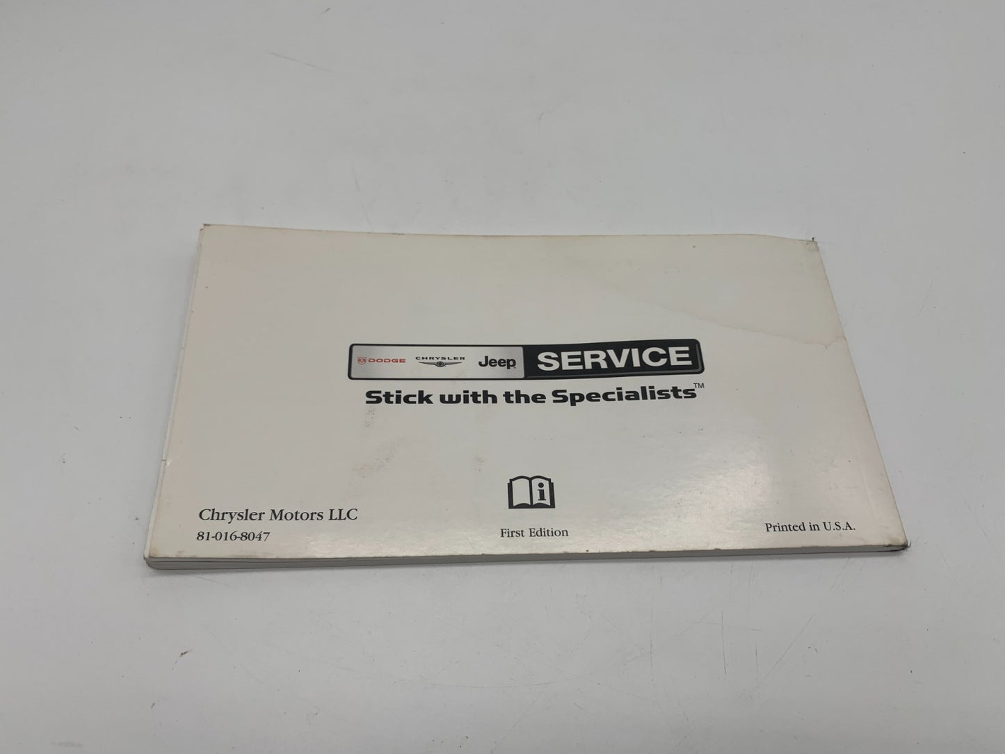 2008 Chrysler Town & Country Owners Manual Set with Case OEM