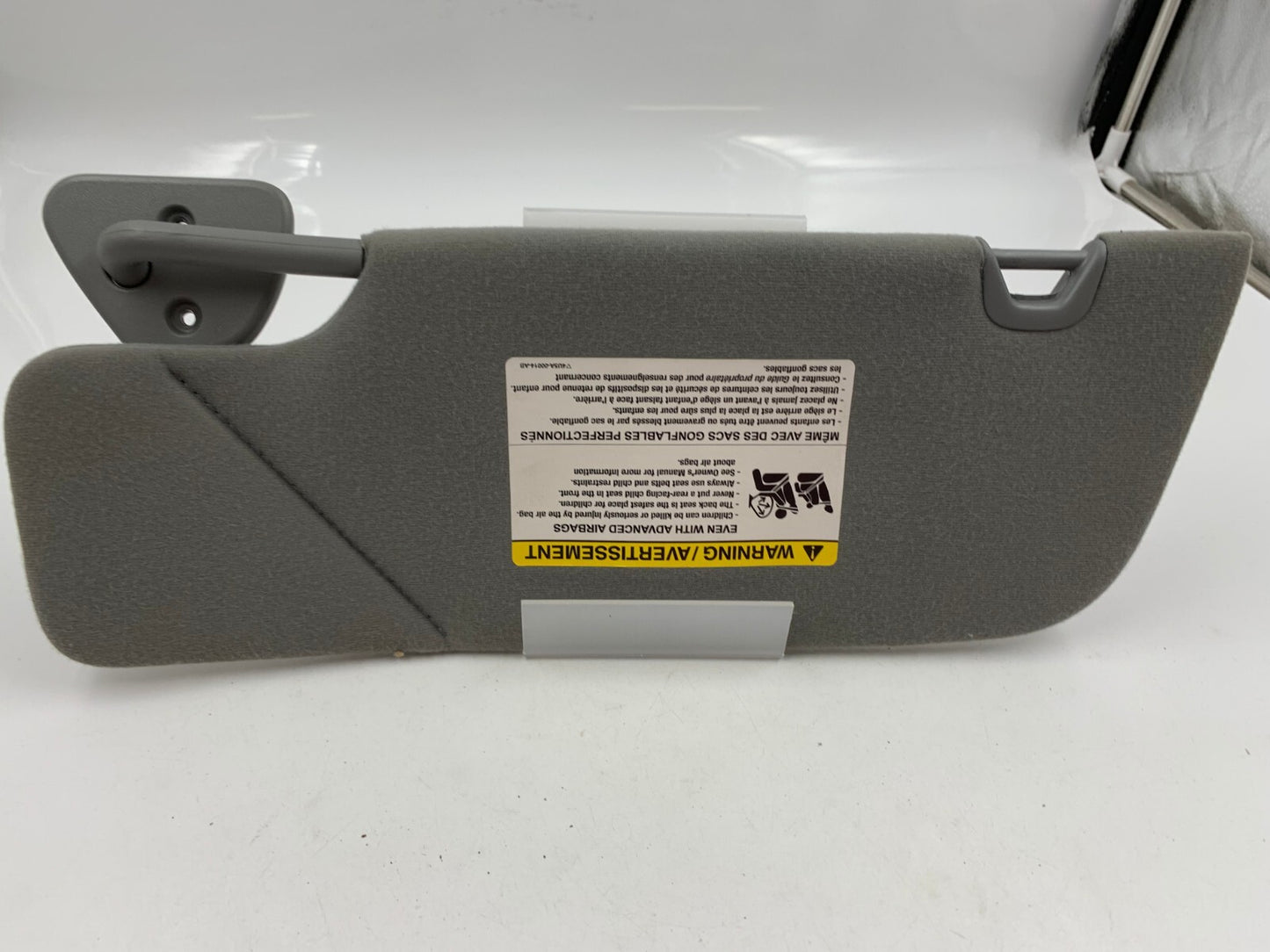 2005-2011 Ford Mustang Passenger Sun Visor Gray OEM E03B27054