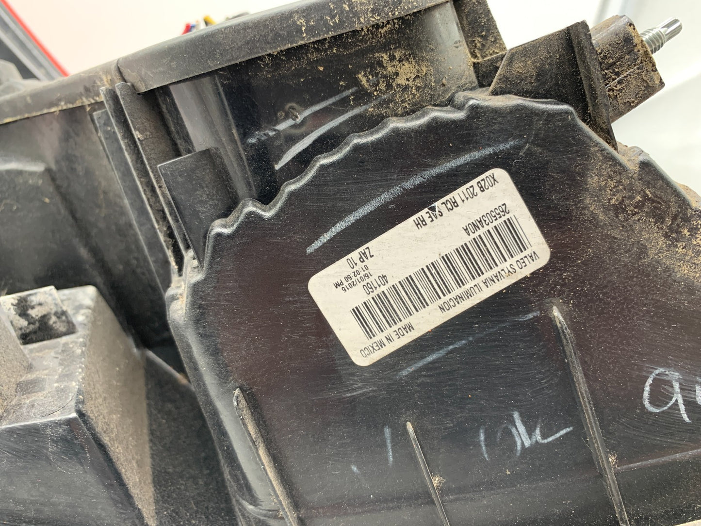 2012-2019 Nissan Versa Sdn Passenger Side Tail Light Taillight OEM A04B28001