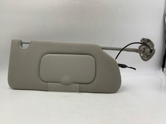 2006-2007 Cadillac DTS Passenger Sun Visor Gray Illumination OEM A01B19053