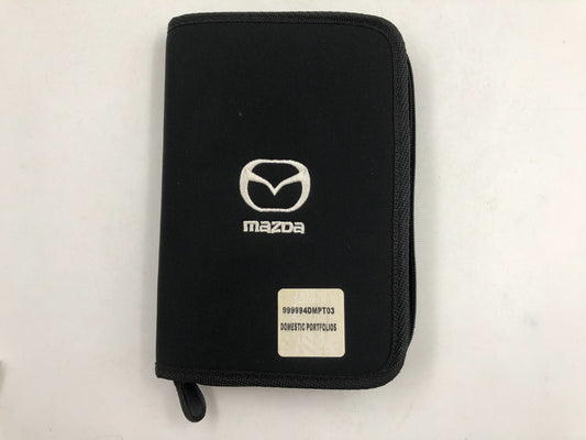 2004 Mazda 6 Owners Manual with Case OEM D03B27025