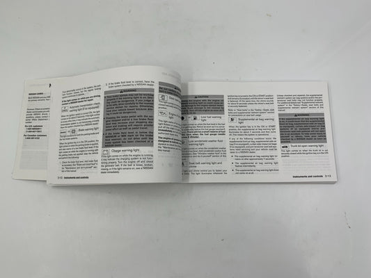 2005 Nissan Altima Owners Manual OEM C04B32029