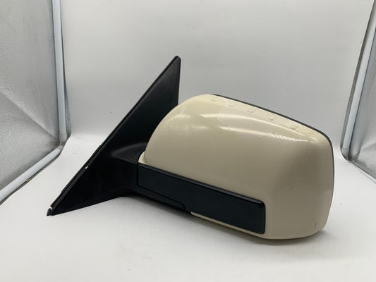 2010-2013 Kia Soul Driver Side View Manual Door Mirror White OEM A03B15001