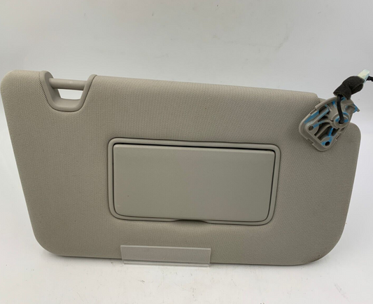 2014-2017 Nissan Rogue Passenger Sun Visor Gray Illuminated OEM A02B01024