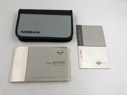2008 Nissan Altima Owners Manual Set with Case OEM D04B06029