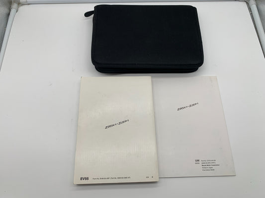 2007 Mazda 3 Owners Manual Set with Case OEM R01B24027