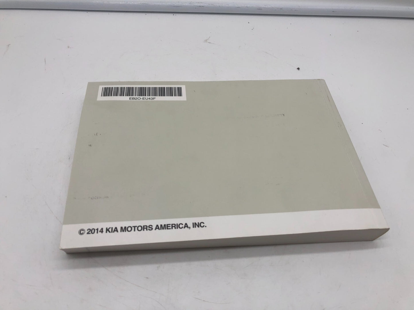 2014 Kia Soul Owners Manual OEM B01B41035