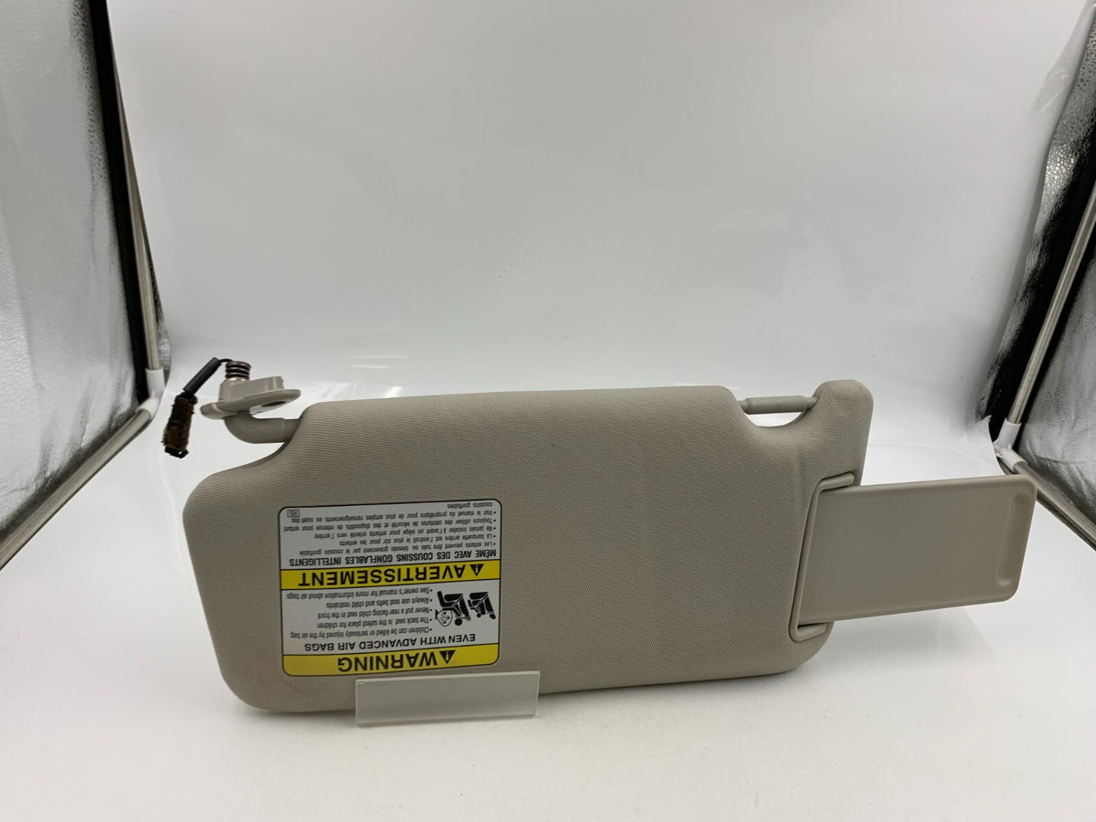2010-2014 Subaru Legacy Passenger Sun Visor Gray Illuminated OEM B04B18051