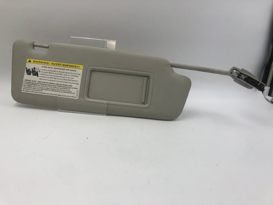 2009-2012 Audi A4 Passenger Sun Visor Sunvisor Gray Illuminated OEM D01B29073