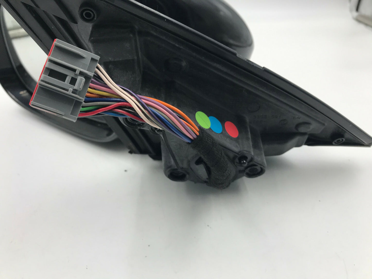 2010-2012 Jaguar XJ Driver Side View Power Door Mirror Black BSA OEM A03B09073