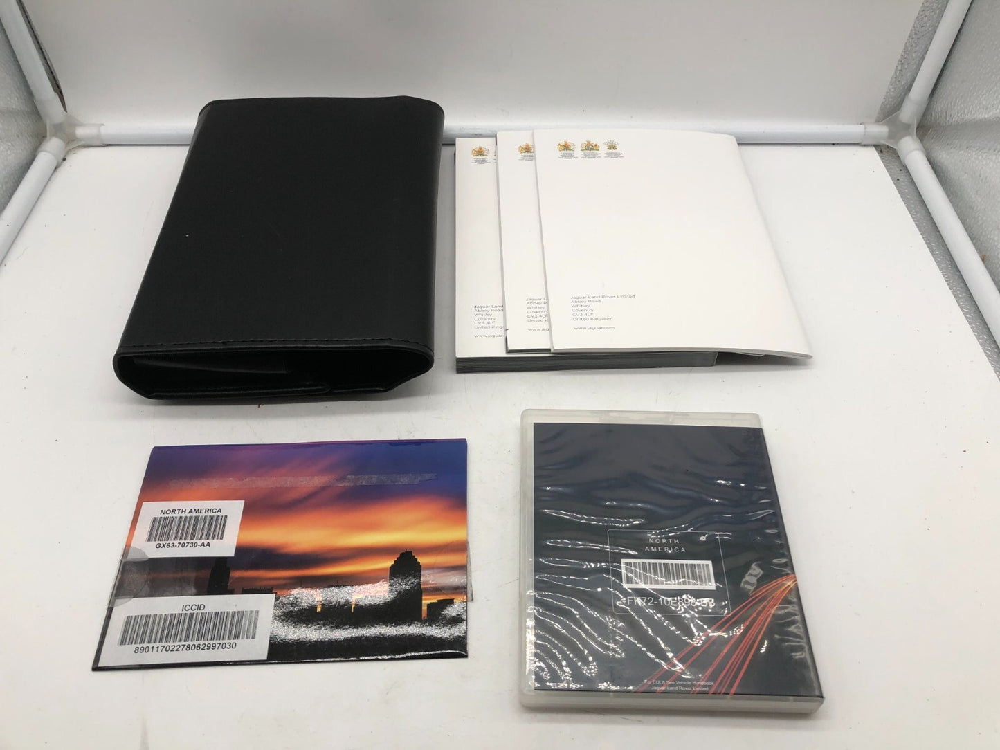 2016 Jaguar XF Owners Manual Handbook Set with Case OEM A02B15009