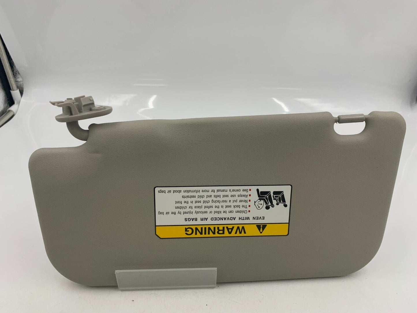 2014-2020 Mitsubishi Mirage Passenger Sun Visor Gray OEM A03B32086