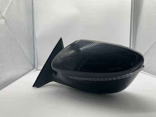 2017-2020 Nissan Rogue Driver Side View Power Door Mirror Black OEM C02B35012
