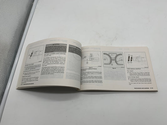 2015 Nissan Versa Sedan Owners Manual OEM E04B29066