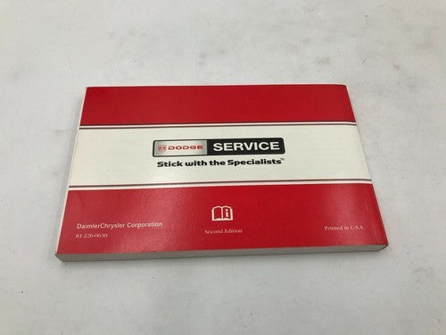 2006 Dodge Stratus Sedan Owners Manual Set with Case OEM R01B17001