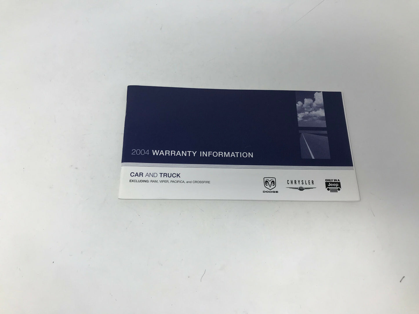 2004 Chrysler Town & Country Owners Manual with Case OEM B01B49036