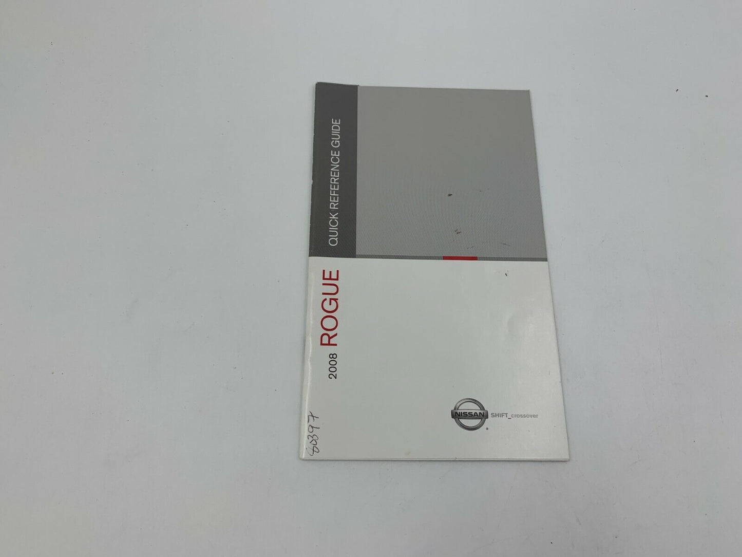 2008 Nissan Rogue Owners Manual Set with Case OEM B04B11039