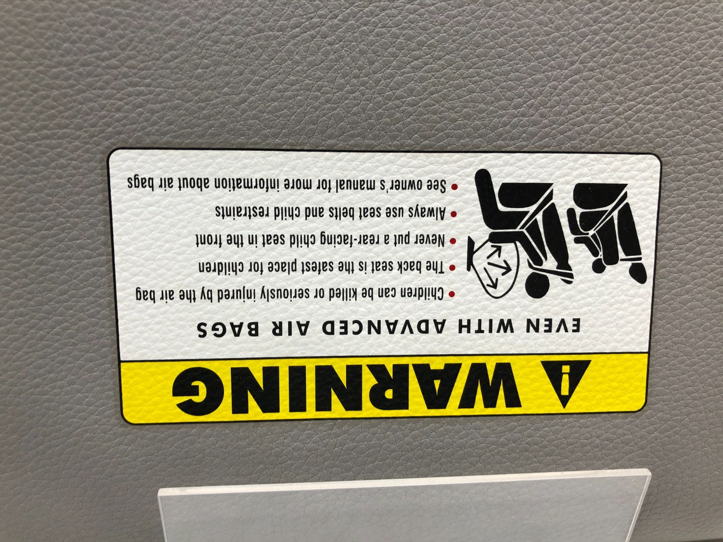 2008-2010 BMW 528i Passenger Sun Visor Gray Illuminated OEM B01B35002