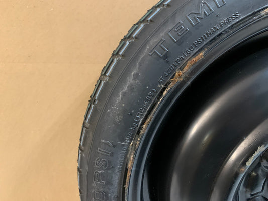 2010-2013 Mazda 3 Mazda3 15" Spare Tire Compact Donut T115/70D15