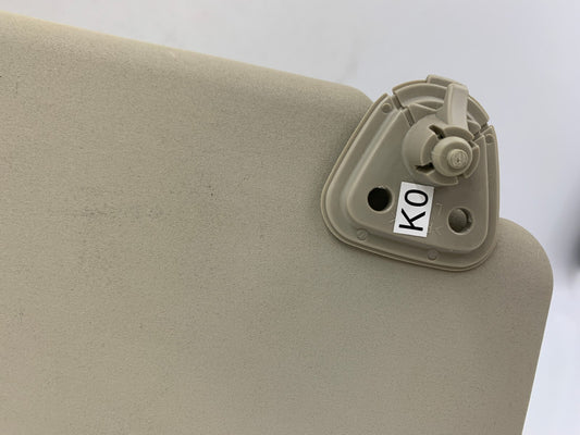 2008-2010 Nissan Rogue Passenger Sun Visor Sunvisor Gray OEM A02B46044