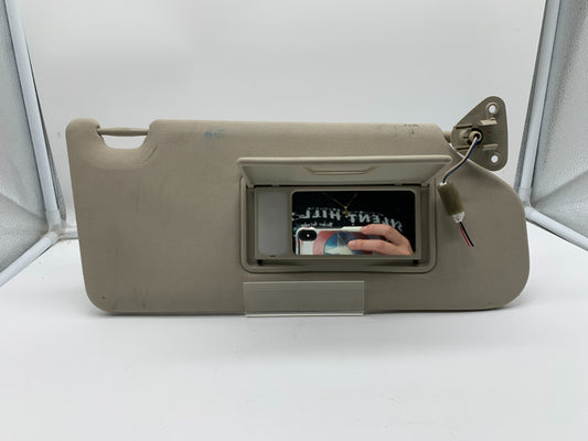 2014-2015 Mitsubishi Outlander Passenger Sun Visor Sunvisor Beige OEM B03B47064