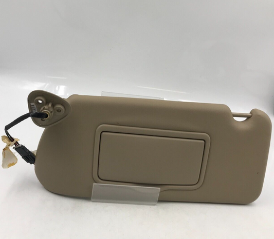 2004-2009 Cadillac SRX Driver Sun Visor Tan Illuminated OEM C04B42009