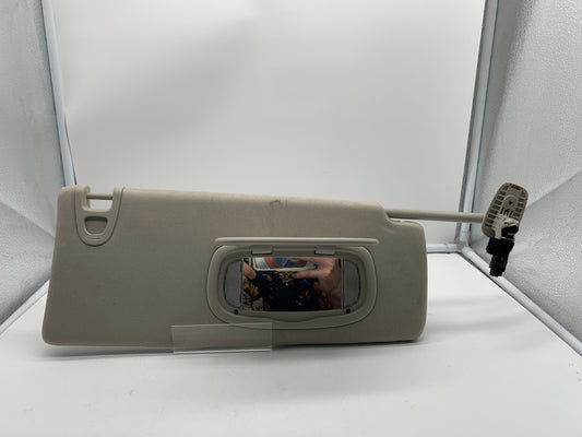 2014-2018 Jeep Grand Cherokee Passenger Sun Visor Gray Illuminated OEM D03B19015