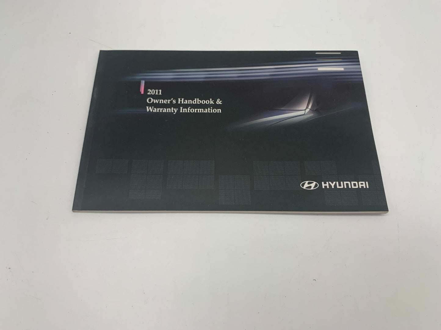 2011 Hyundai Sonata Owners Manual Includes Case OEM A02B35100