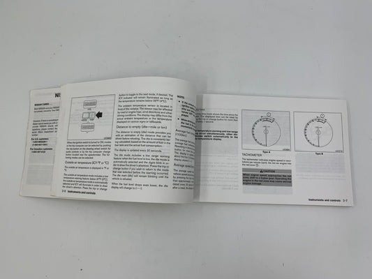 2005 Nissan Altima Owners Manual OEM B03B24010